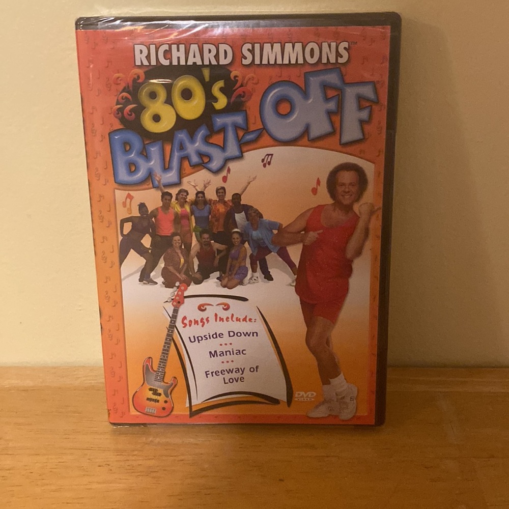 🎥NEW! Richard Simmons‎ 80s Blast Off DVD 🎥 sealed